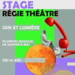 affiche stage régie petit