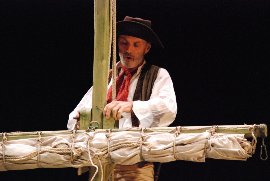 spectacle SANG NEGRIER théâtre du Bocage